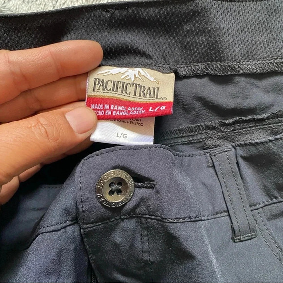 Pacific Trail Roll-Up Convertible Hiking Pants Womens Large Gray‎ - Picture 4 of 11